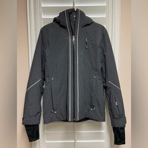 Spyder Gray Rhapsody Ski + Snowboard W Jacket - Size 8